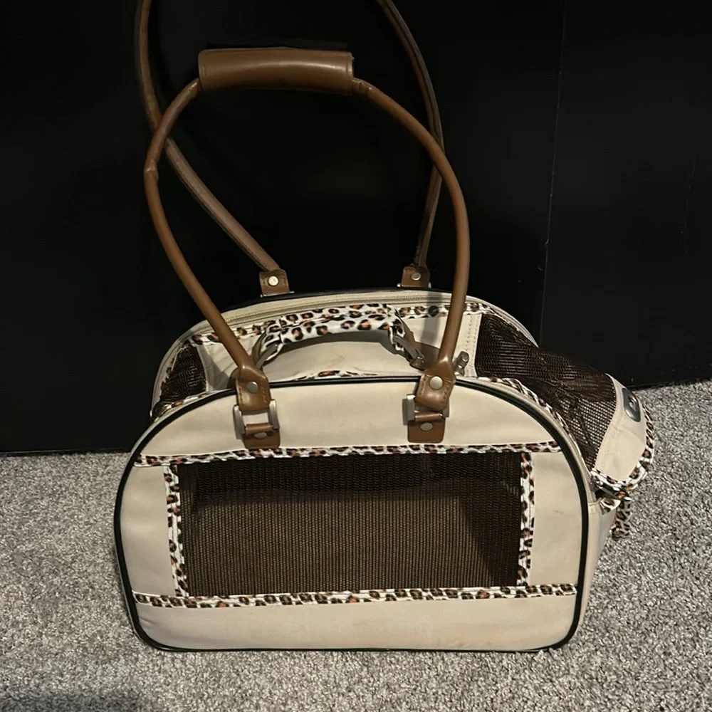 Leopard animal tote